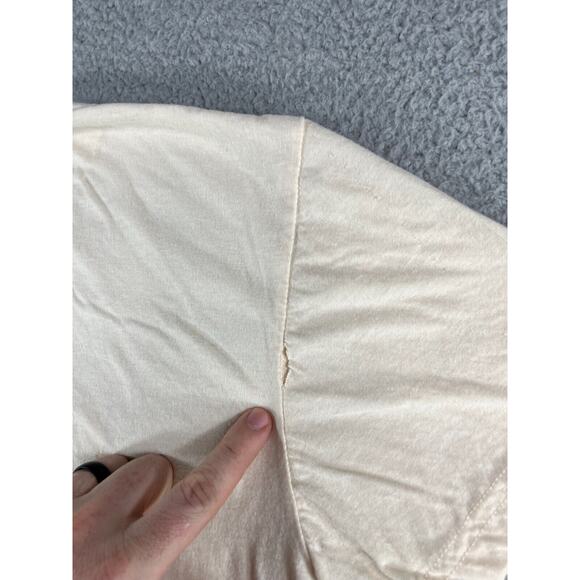 Star Trek Spock Shirt Mens Large White Ivory Mirror Mirror Lootcrate Exclusive - Picture 10 of 11